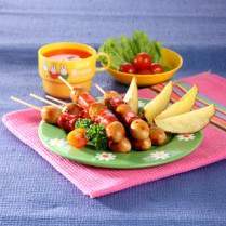 Cara membuat SATAI TELUR PUYUH BAKAR - Resep Masakan Rumahan