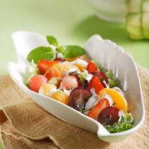 Cara membuat FRUIT MINT YOGHURT SALAD - Resep Masakan Rumahan