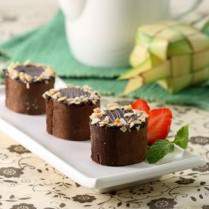 Cara membuat BOLU GULUNG COKELAT ALMON - Resep Masakan Rumahan
