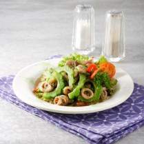 Cara membuat TUMIS PARE CUMI ASIN - Resep Masakan Rumahan