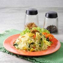 Cara membuat BIHUN GORENG AROMA DAUN KUNYIT - Resep Masakan Rumahan
