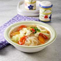 Cara membuat SAWI TAHU BERKUAH - Resep Masakan Rumahan