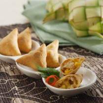 Cara membuat SAMOSA KRIM JAGUNG - Resep Masakan Rumahan