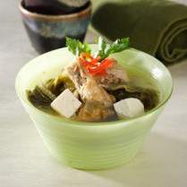 Cara membuat SUP SAWI ASIN - Resep Masakan Rumahan