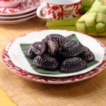 Cara membuat KUE KU KETAN HITAM KACANG MERAH - Resep Masakan Rumahan