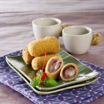 Cara membuat RISOLES TALAS MINI ISI MOCHI - Resep Masakan Rumahan