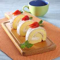 Cara membuat CHIFFON CAKE GULUNG DURIAN - Resep Masakan Rumahan
