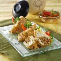 Cara membuat Tahu Isi Oncom Daging - Resep Masakan Rumahan