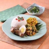 Cara membuat Nasi Golong - Resep Masakan Rumahan