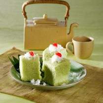 Cara membuat Apem Kukus Pandan - Resep Masakan Rumahan