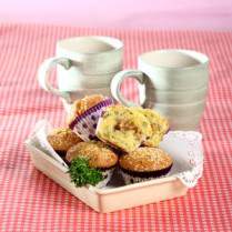 Cara membuat Cup Cake Ayam Jamur - Resep Masakan Rumahan