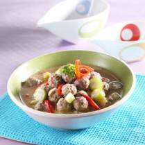 Cara membuat Bola Daging Belimbing Sayur - Resep Masakan Rumahan