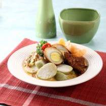 Cara membuat Lontong Sayur - Resep Masakan Rumahan