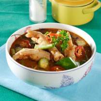 Cara membuat Ceker Asam Pedas - Resep Masakan Rumahan