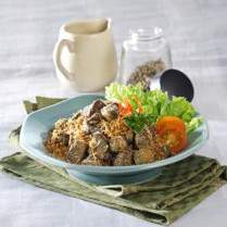 Cara membuat Serundeng Ati Sapi - Resep Masakan Rumahan