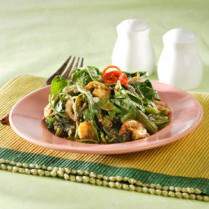Cara membuat Kangkung Bumbu Kemiri - Resep Masakan Rumahan