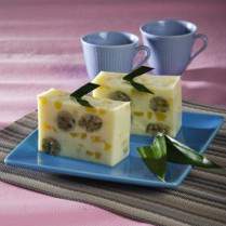 Cara membuat Puding Nangka Kacang Hijau - Resep Masakan Rumahan