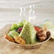 Cara membuat Nasi Uduk Ijo - Resep Masakan Rumahan