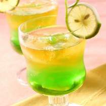 Cara membuat Ice Tea Melon Jeli - Resep Masakan Rumahan
