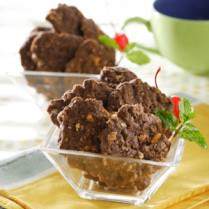 Cara membuat Kukis Cornflake Cokelat - Resep Masakan Rumahan
