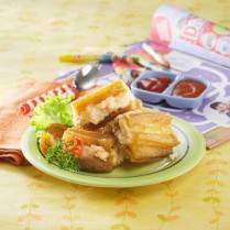 Cara membuat Cakwe Isi Udang - Resep Masakan Rumahan