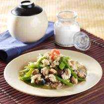 Cara membuat Tumis Buncis Ayam Giling - Resep Masakan Rumahan