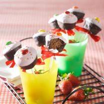 Cara membuat Loli Cup Cake Moka - Resep Masakan Rumahan