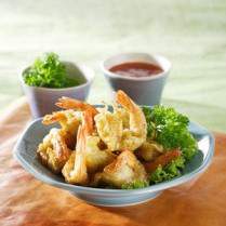 Cara membuat Udang Goreng Daun Ketumbar - Resep Masakan Rumahan