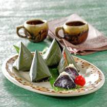 Cara membuat Lapek Bugis Saus Durian - Resep Masakan Rumahan
