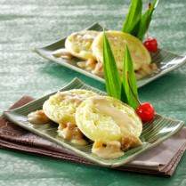 Cara membuat Serabi Saus Kurma - Resep Masakan Rumahan