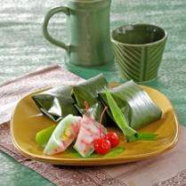 Cara membuat Kue Pisang Dua Warna - Resep Masakan Rumahan