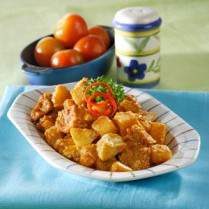 Cara membuat Kentang Tahu Santan - Resep Masakan Rumahan