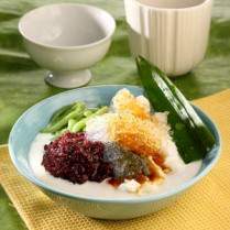 Cara membuat Es Bubur Sumsum Campur - Resep Masakan Rumahan