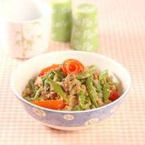 Cara membuat Usus Ayam Tumis Buncis - Resep Masakan Rumahan