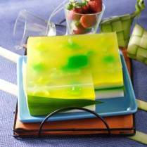 Cara membuat Puding Ketupat - Resep Masakan Rumahan