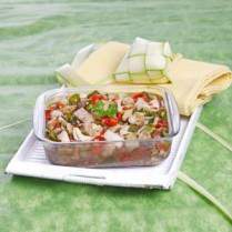 Cara membuat Caserol Seafood Jamur - Resep Masakan Rumahan