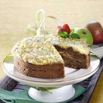 Cara membuat Apple Cinnamon Crumble Cake - Resep Masakan Rumahan