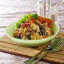 Cara membuat Nasi Goreng Komplet - Resep Masakan Rumahan