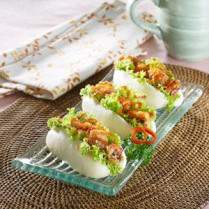 Cara membuat Bakpao Sandwich Isi Kornet - Resep Masakan Rumahan
