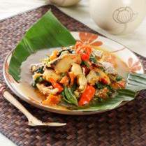 Cara membuat Ikan Asin Pedas - Resep Masakan Rumahan