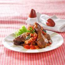 Cara membuat Ayam Bakar Sambal Kemangi Pedas - Resep Masakan Rumahan