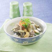 Cara membuat Sup Sawi Kembang Tahu - Resep Masakan Rumahan