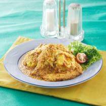 Cara membuat Telur Ceplok Kari - Resep Masakan Rumahan