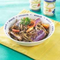 Cara membuat Terong Aroma Ebi - Resep Masakan Rumahan