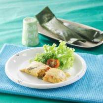 Cara membuat Pepes Udang Tahu Kelapa - Resep Masakan Rumahan