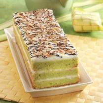 Cara membuat Cake Kentang Pandan - Resep Masakan Rumahan
