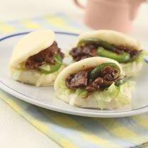 Cara membuat Bakpao Sandwich Ayam Teriyaki - Resep Masakan Rumahan