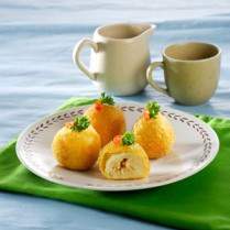 Cara membuat Kroket Kentang Udang Pedas - Resep Masakan Rumahan