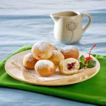 Cara membuat Donut Kentang Stroberi Mini - Resep Masakan Rumahan
