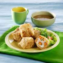 Cara membuat Tahu Isi Udang Goreng - Resep Masakan Rumahan